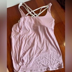 Lululemon built in sports bra loose tank top